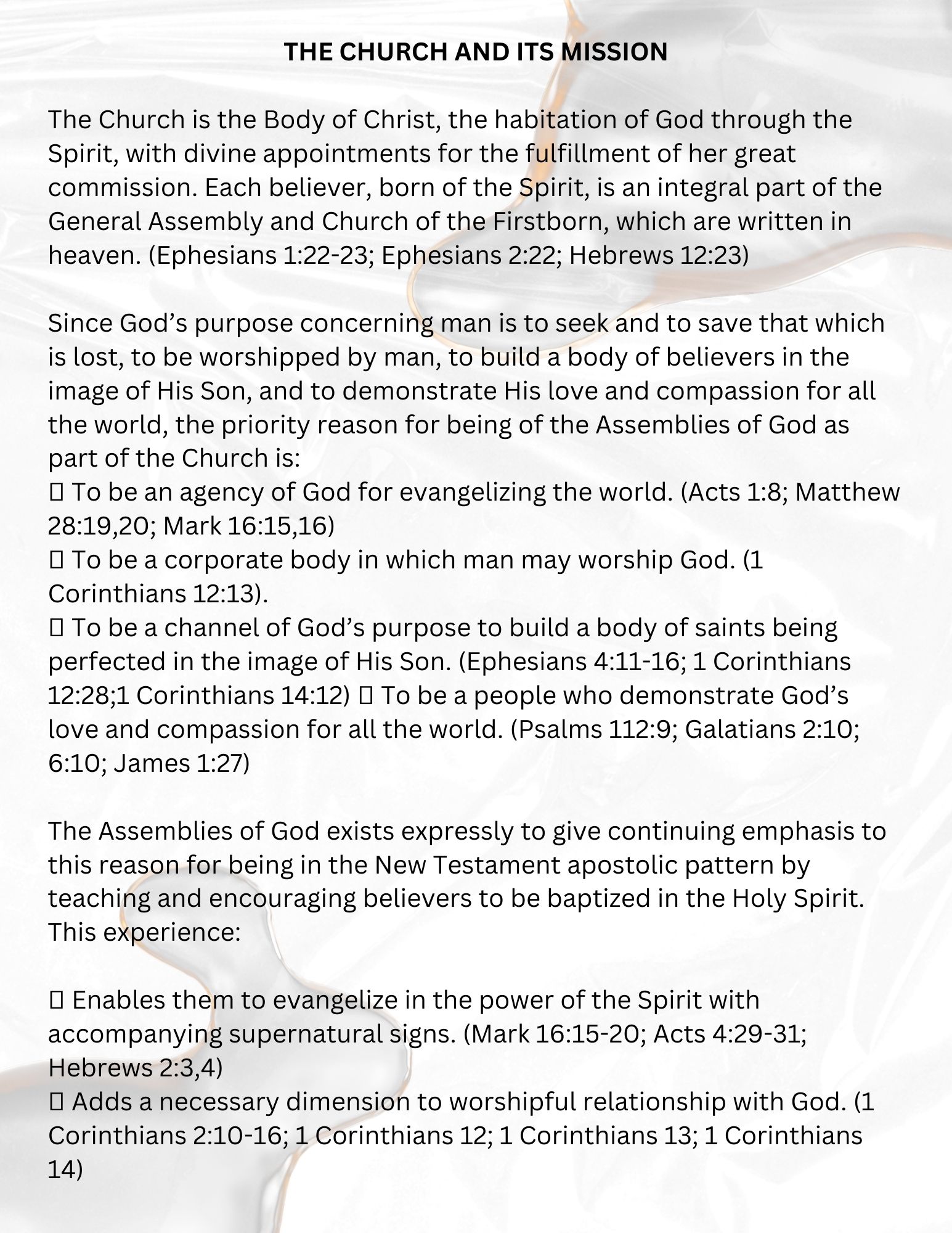 Fundamental truth 13